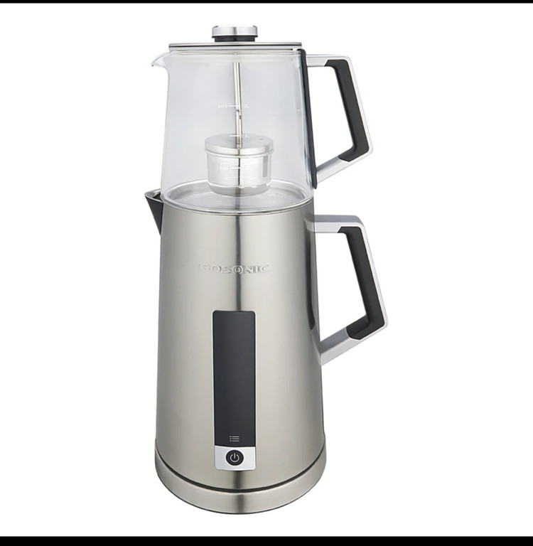 چای ساز گوسونیک مدل GST-781 ظرفیت ۲ لیتر با کتری استیل
