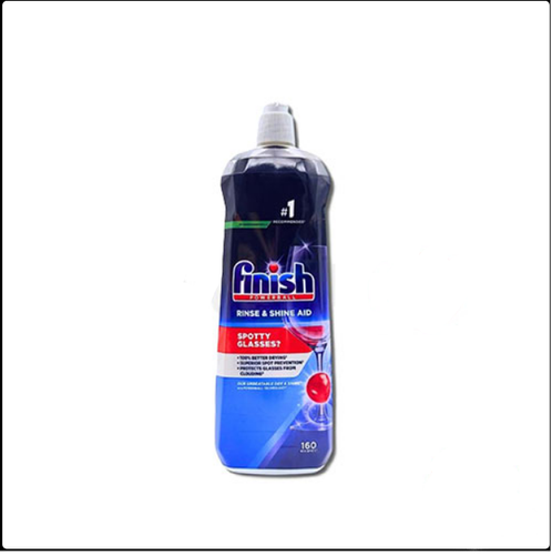جلادهنده ماشین ظرفشویی اروپایی فینیش مدل RINSE & SHINE AID حجم 800 میل