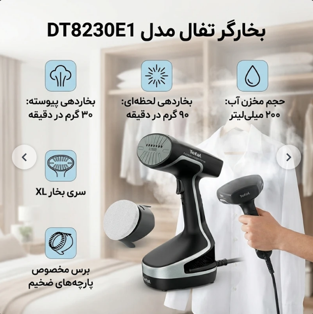 بخارگر تفال مدل DT8230E1